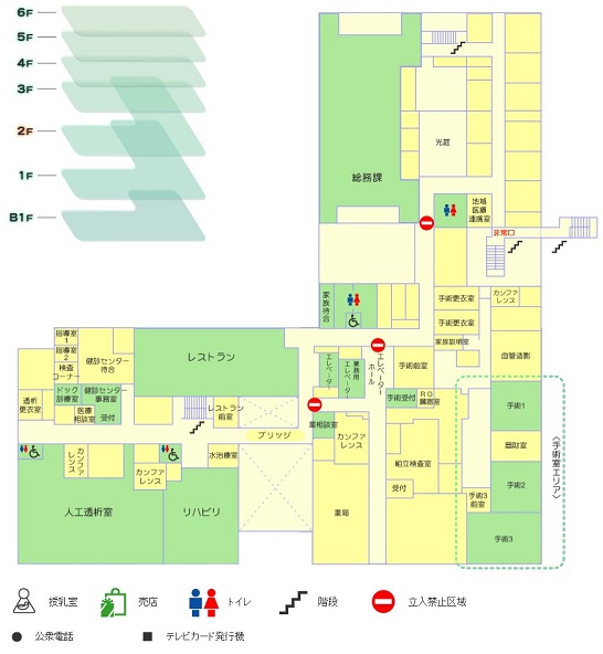 ２階施設案内